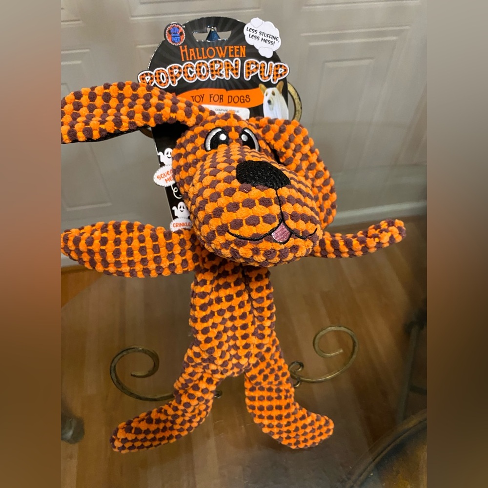 BOW WOW PET , PUPPY DOG  14" POPCORN PUP.